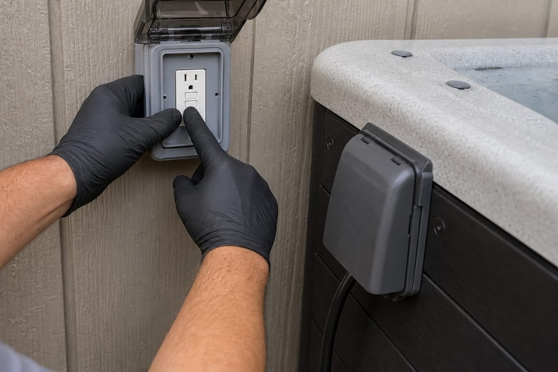 Exemple : contrôle de sécurité électrique d'un spa
